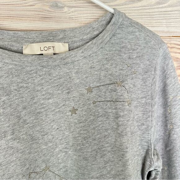WORN ONCE LOFT Constellation Station Sweater Size M - Picture 1 of 6